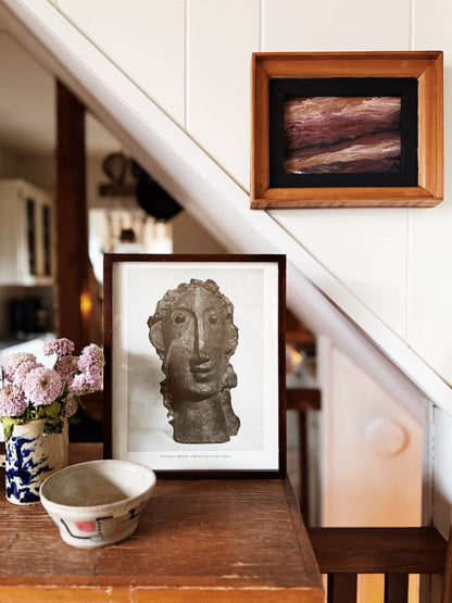 Vintage Abstract Oil Painting