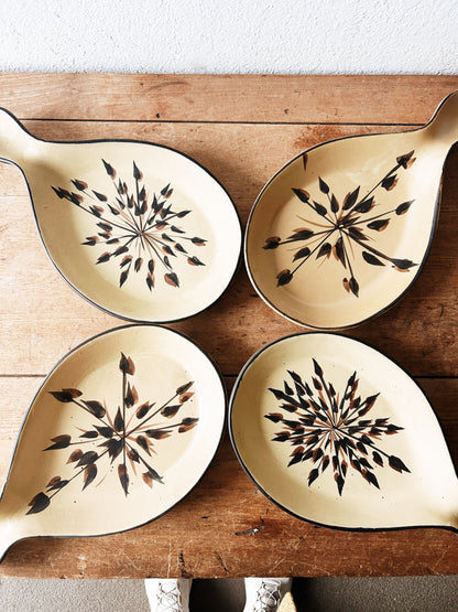 Vintage Pacific Stoneware Handled Dishes
