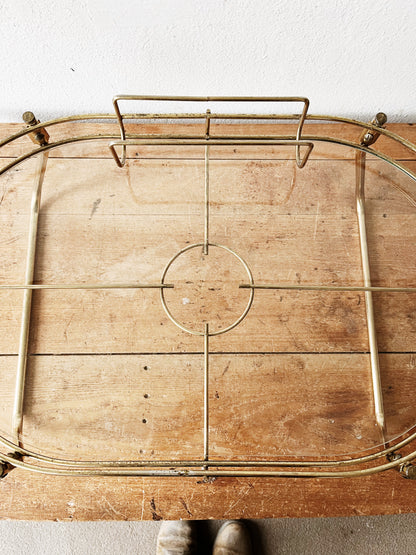 Large Mid Century Breakfast Tray
