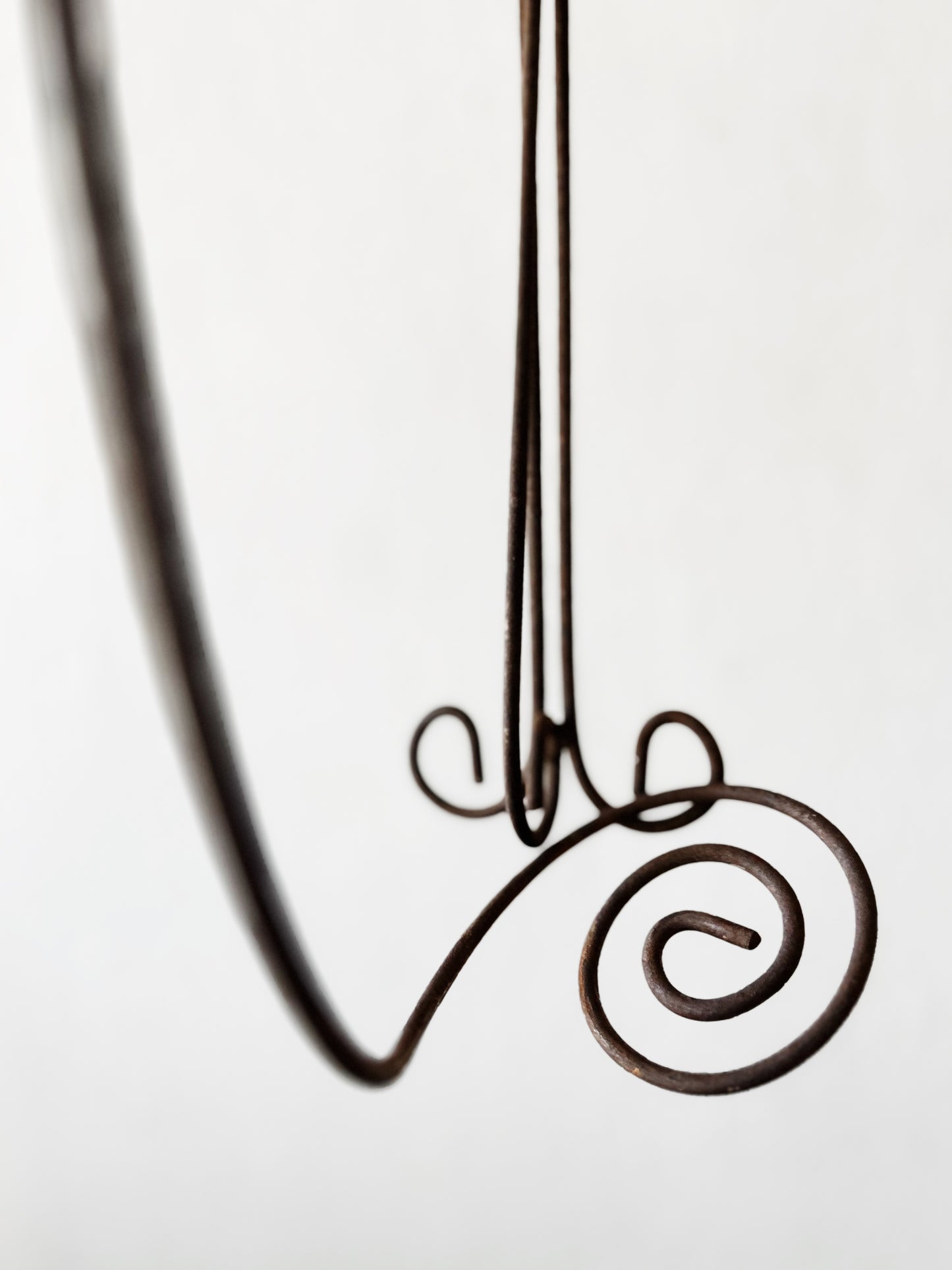 Vintage Iron Wall Shelf