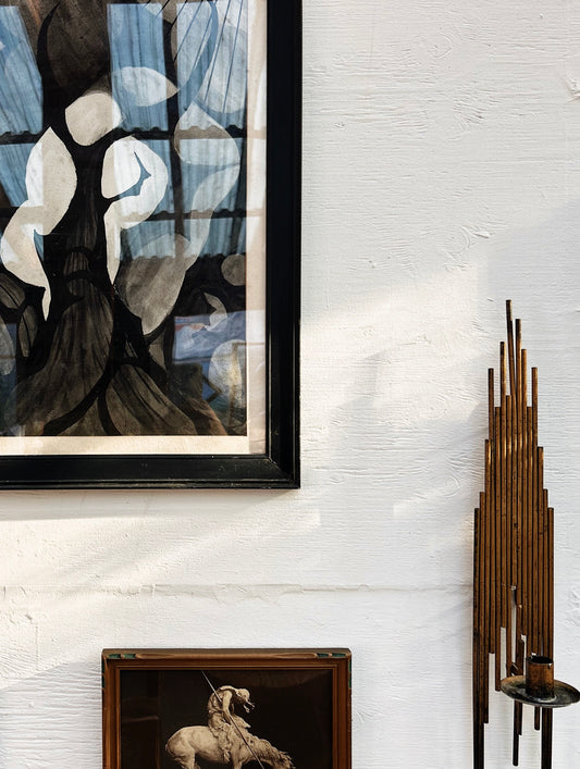 Original Mid Century Woody Tallman Painting