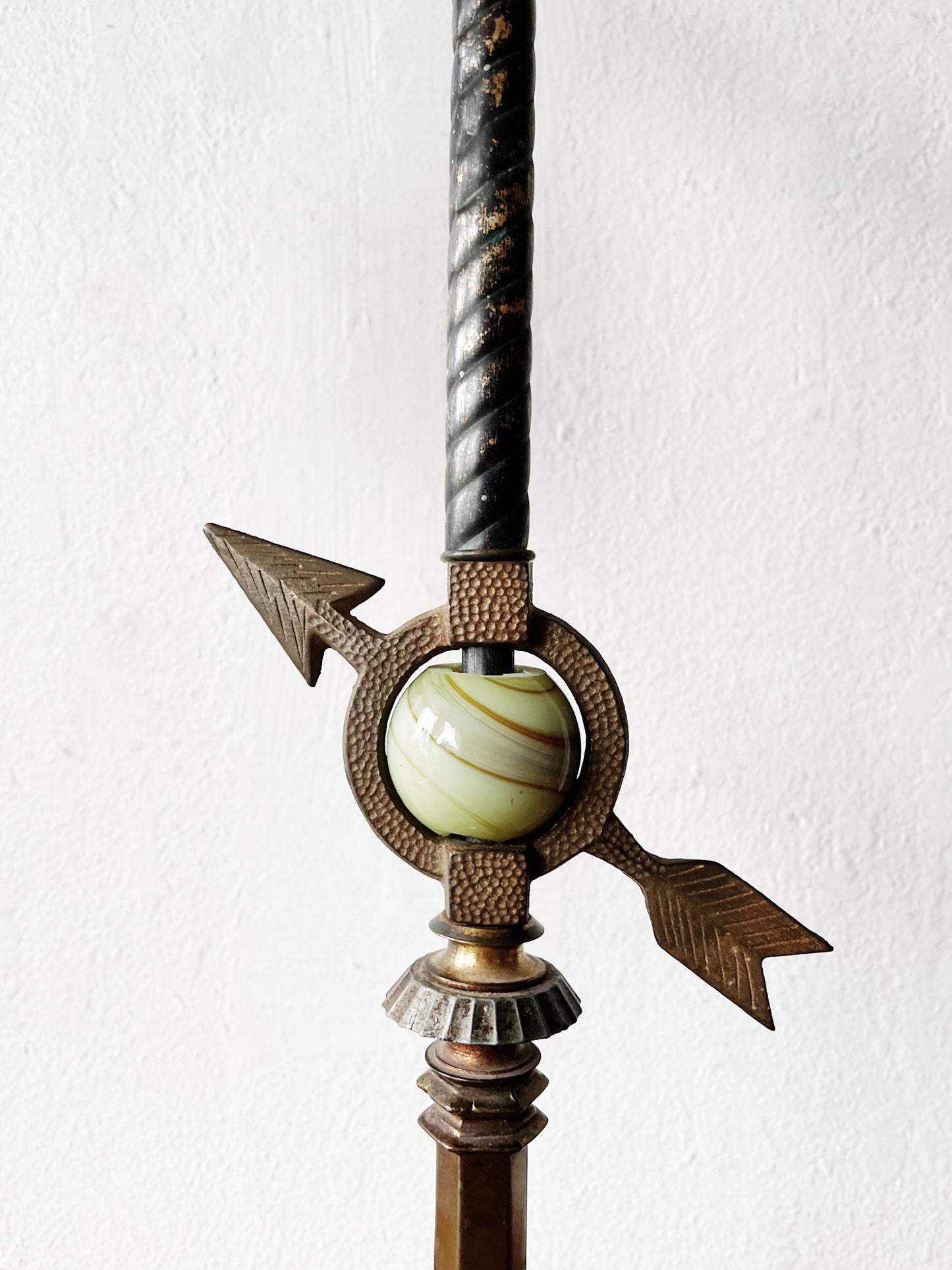 Art Deco Bridge Arm Lamp