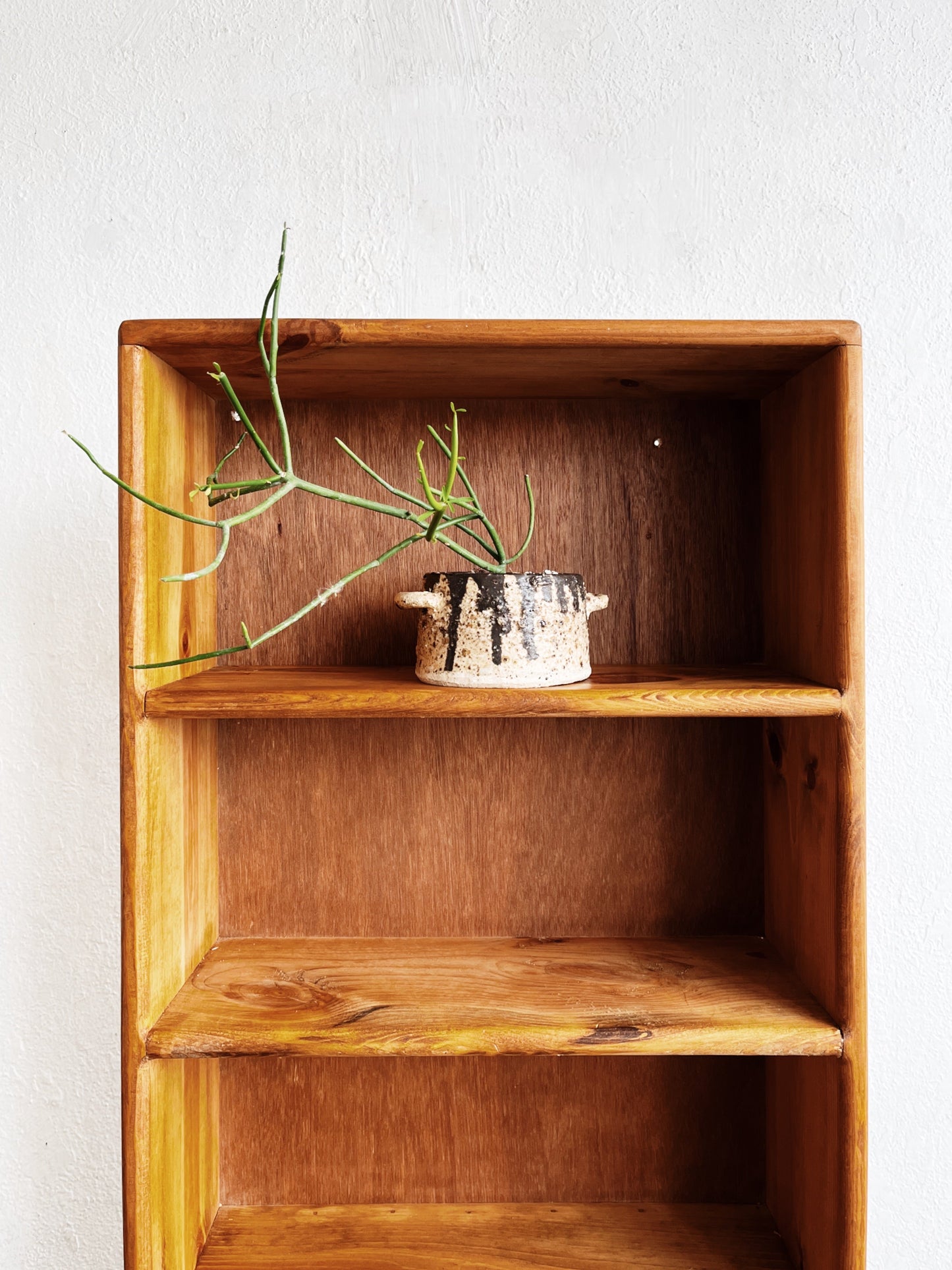 Vintage Narrow Wood Shelf