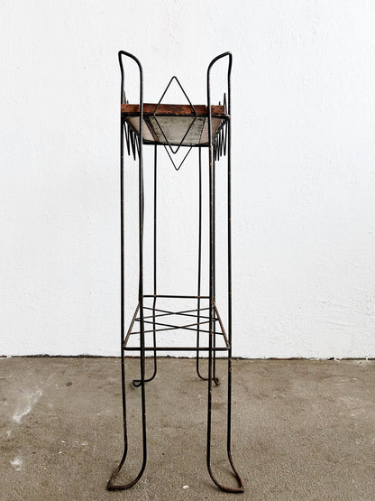 Victorian Era Iron Plant Stand or Bar
