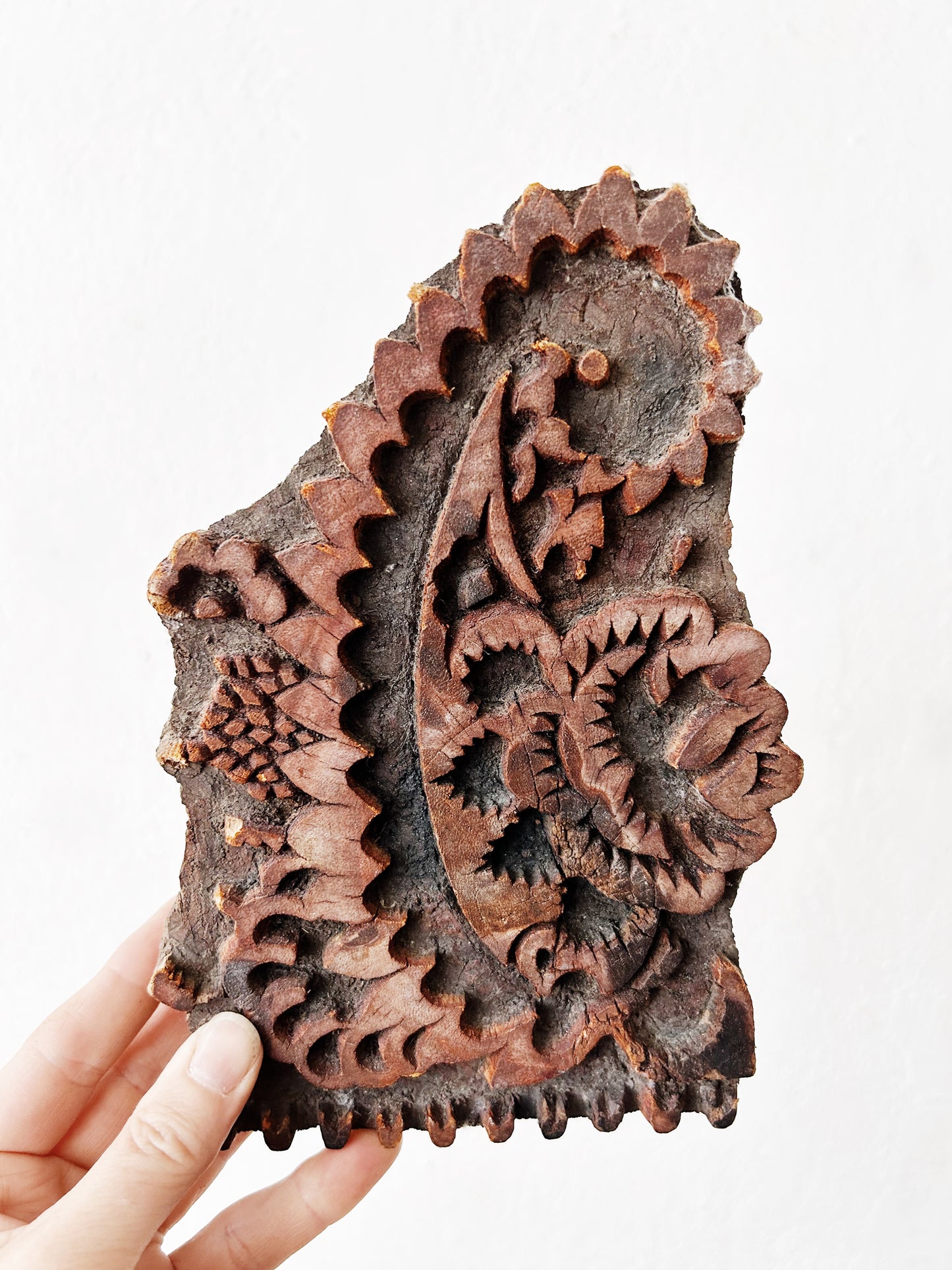 Antique Printing Wood Block