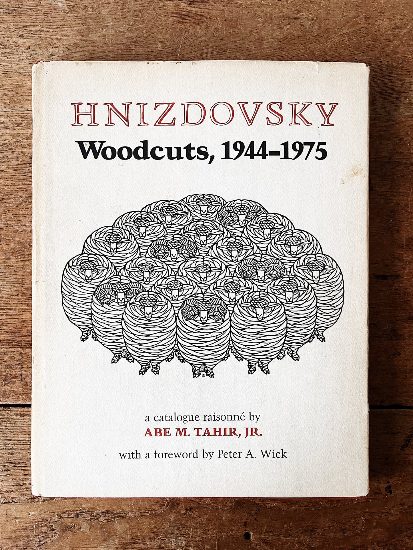 First Ed. Vintage Jaques Hnizdovsky Book of Woodcuts