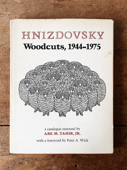 First Ed. Vintage Jaques Hnizdovsky Book of Woodcuts