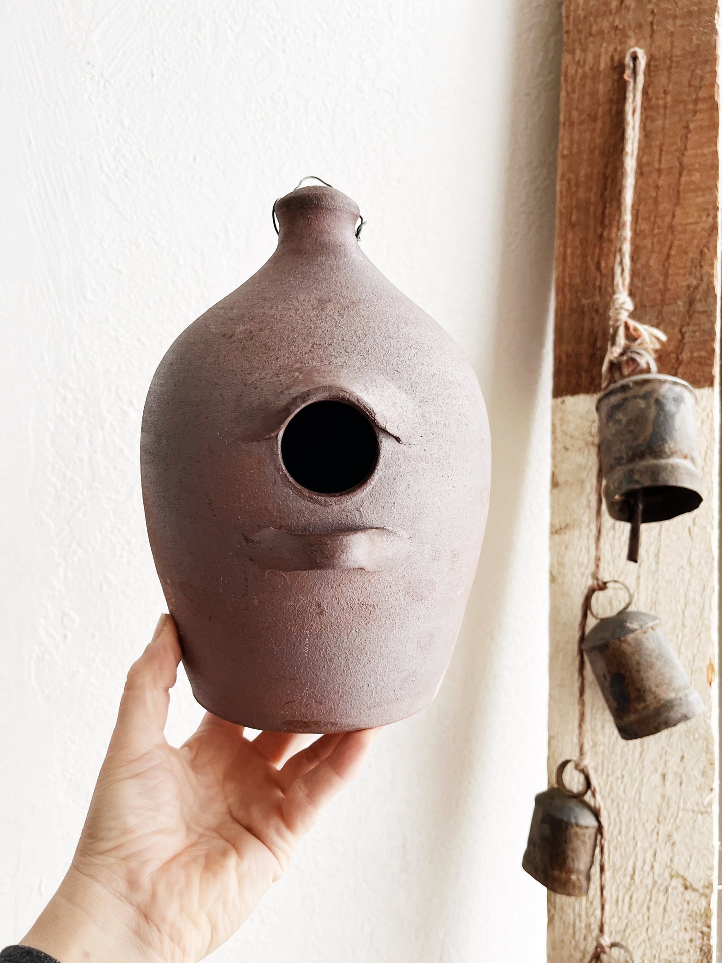 Vintage Ceramic Birdhouse