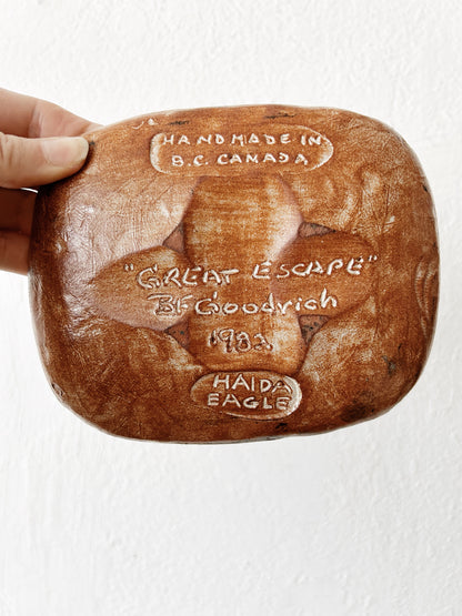 Haida Eagle Ceramic Dish