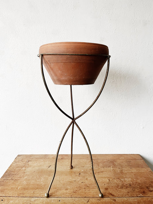 Mid Century Plant Stand