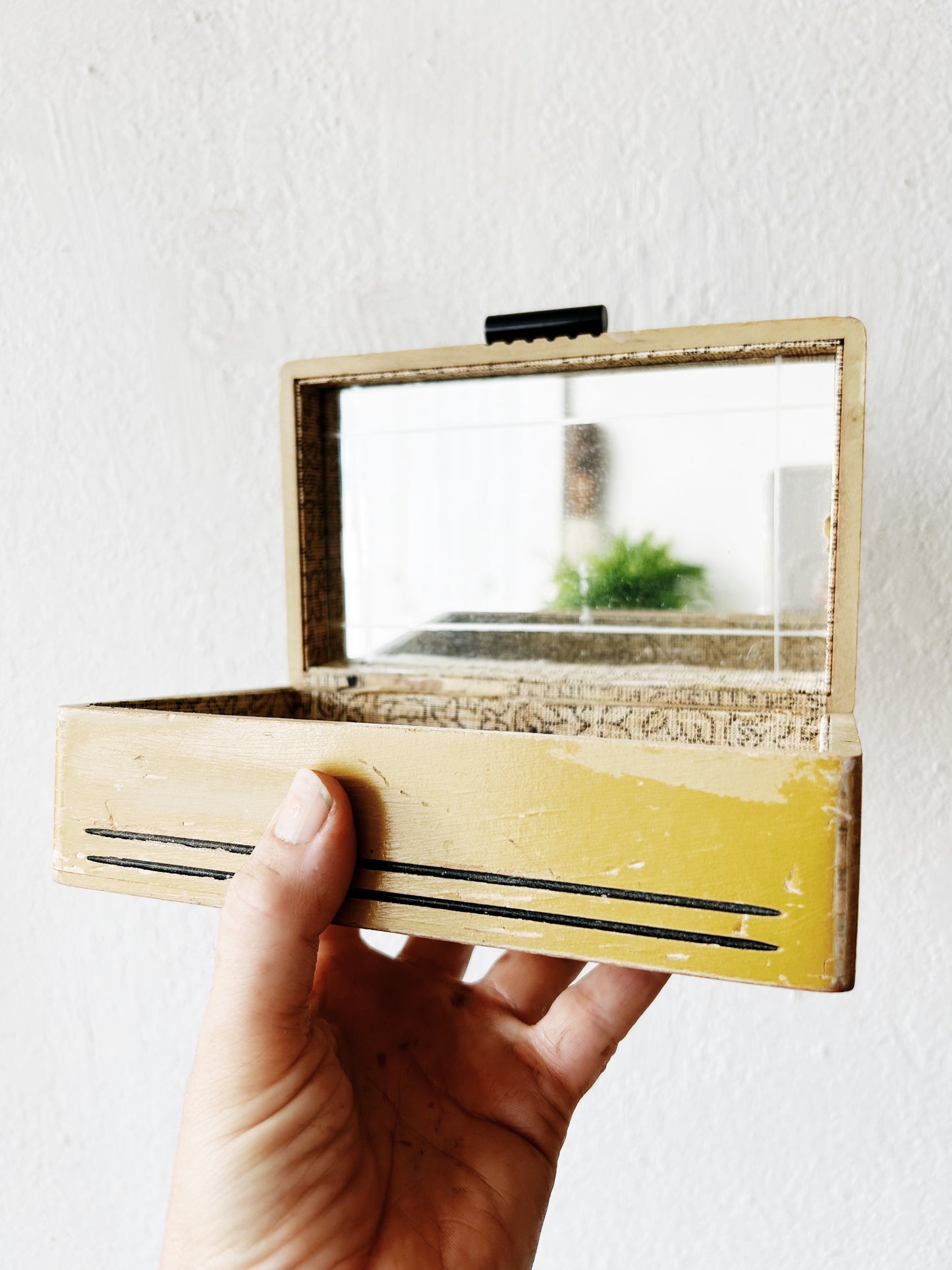 Art Deco Mirrored Box