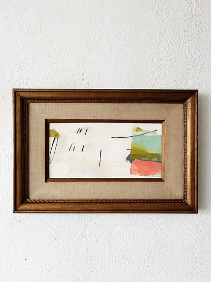 Vintage Mixed Media Artwork