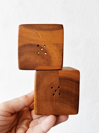 Handmade S and P Shakers