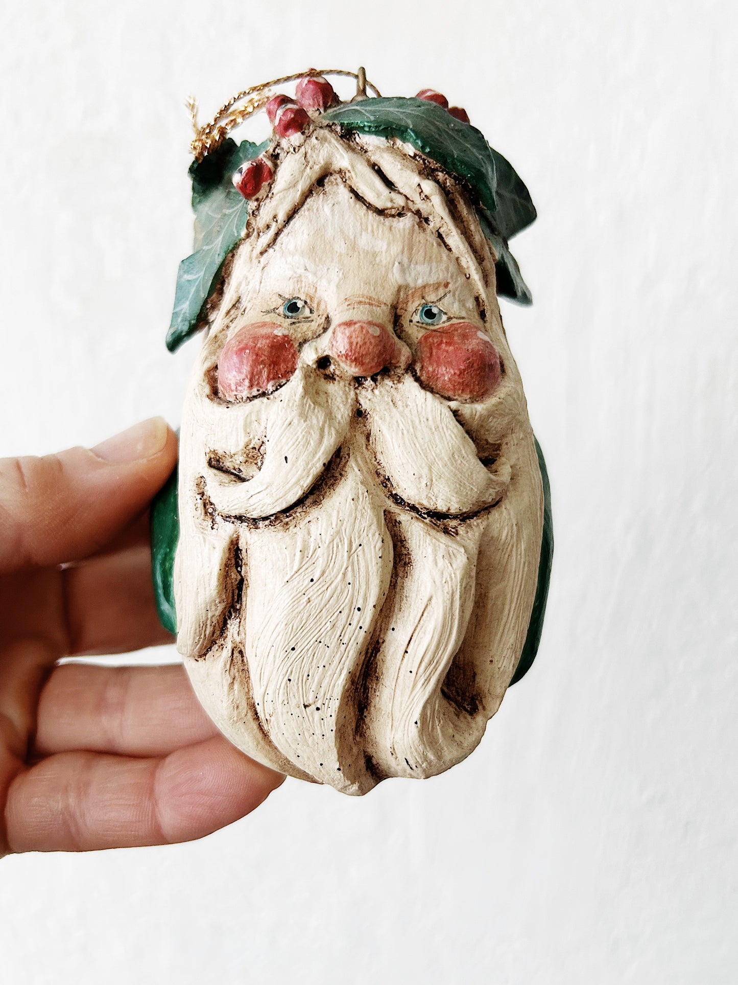 Vintage Denise Calla Folk Art ‘Enchanted Forest’ Ornaments