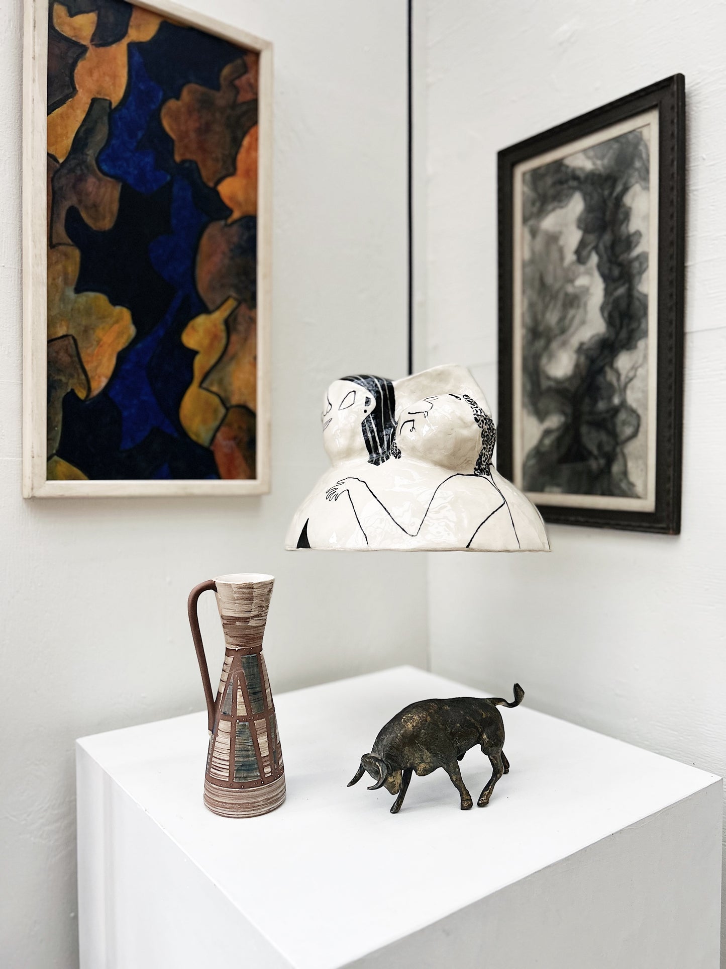 Original Mid Century Woody Tallman Painting