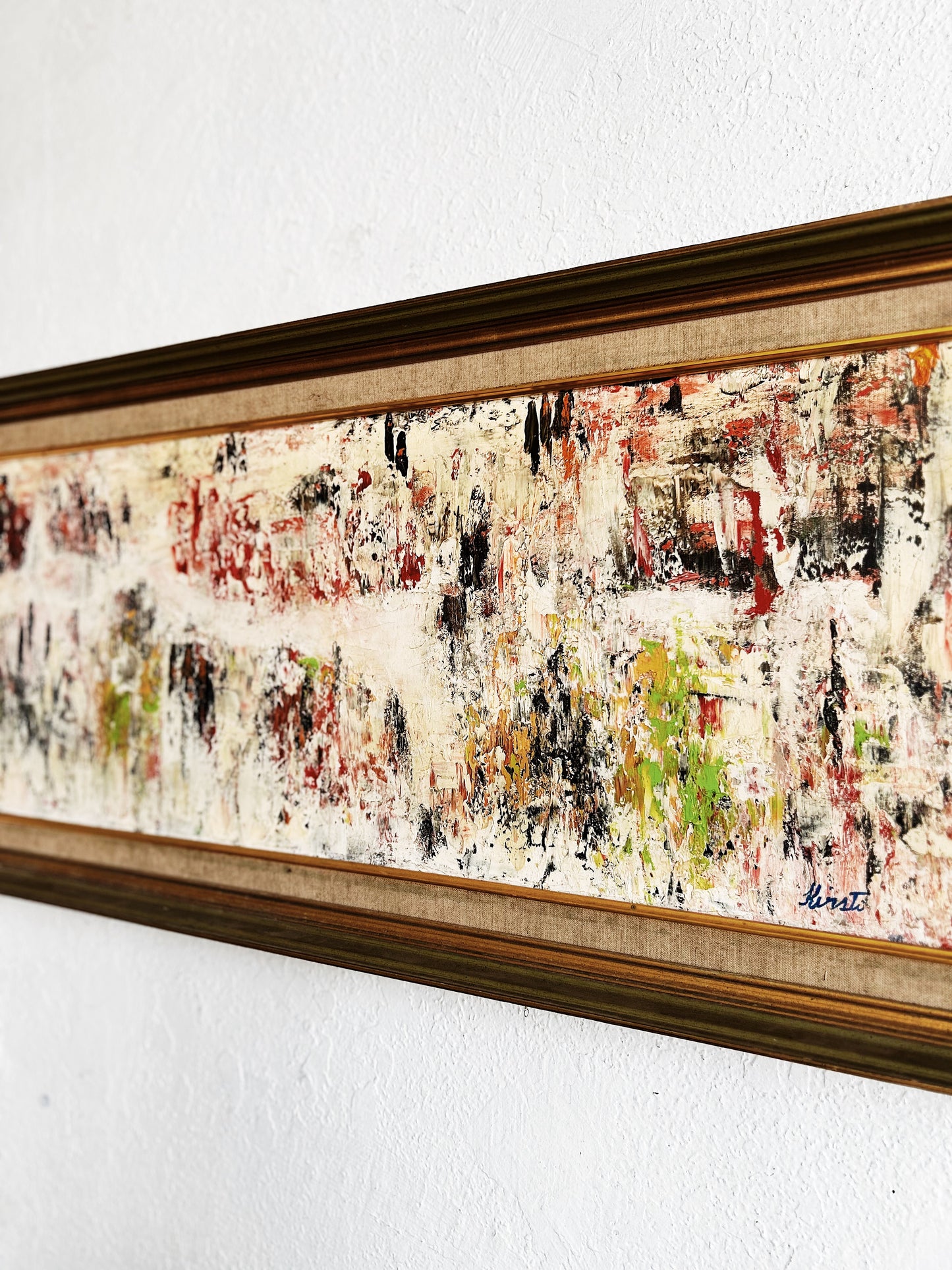 Original Abstract Oil Painting