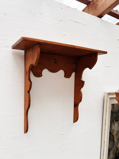 Antique Primtive Wood Shelf