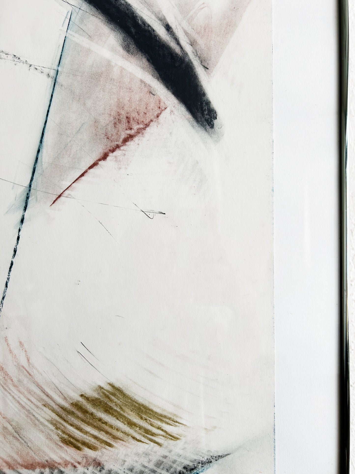 Large Mixed Media Abstract Painting