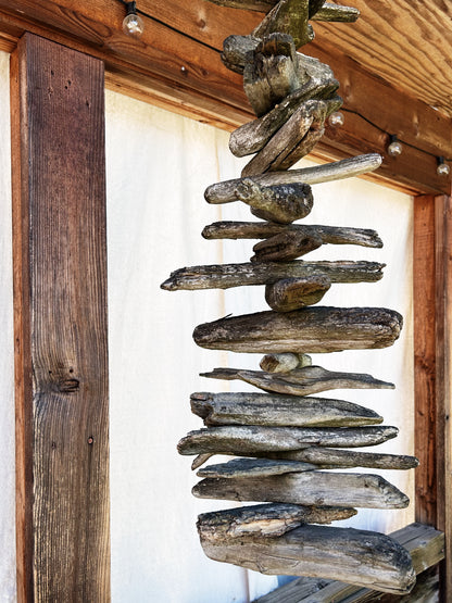 Large Vintage Driftwood Mobile
