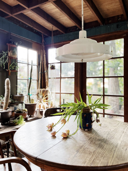 Vintage Kurt Versen Saturn Pendant Lamp