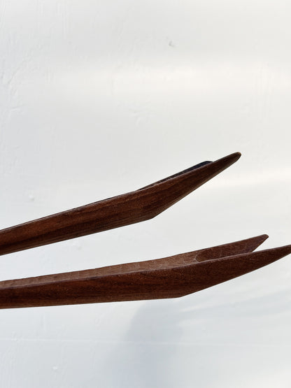 Hand Carved Modernist Utensils