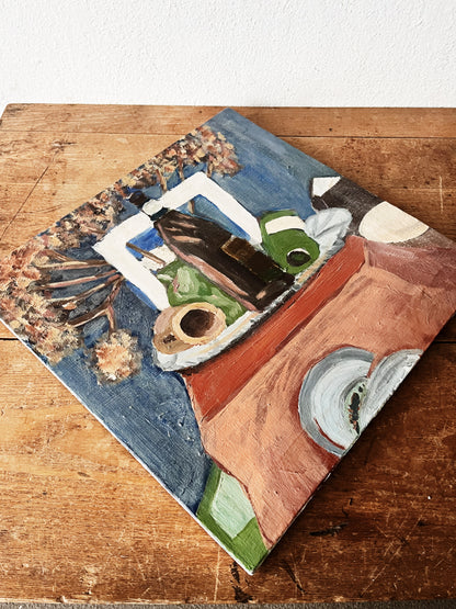 Vintage Still life Oil Painting