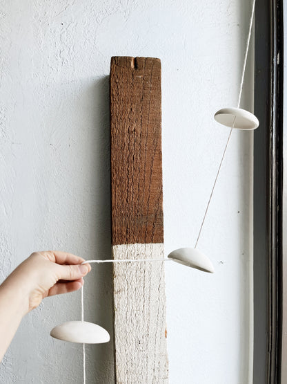 Handmade Ceramic Moon Chimes