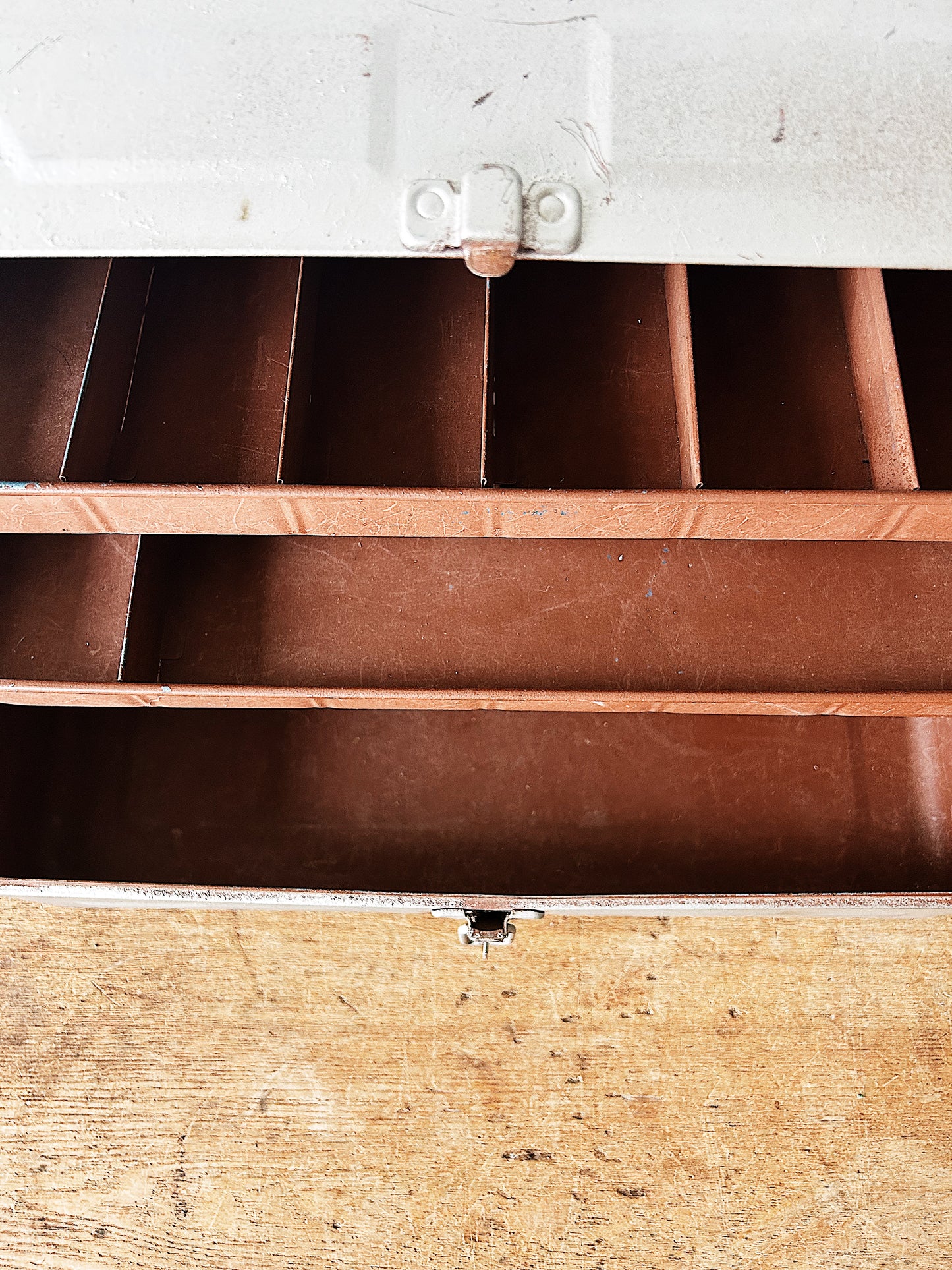 Mid Century All Metal Toolbox