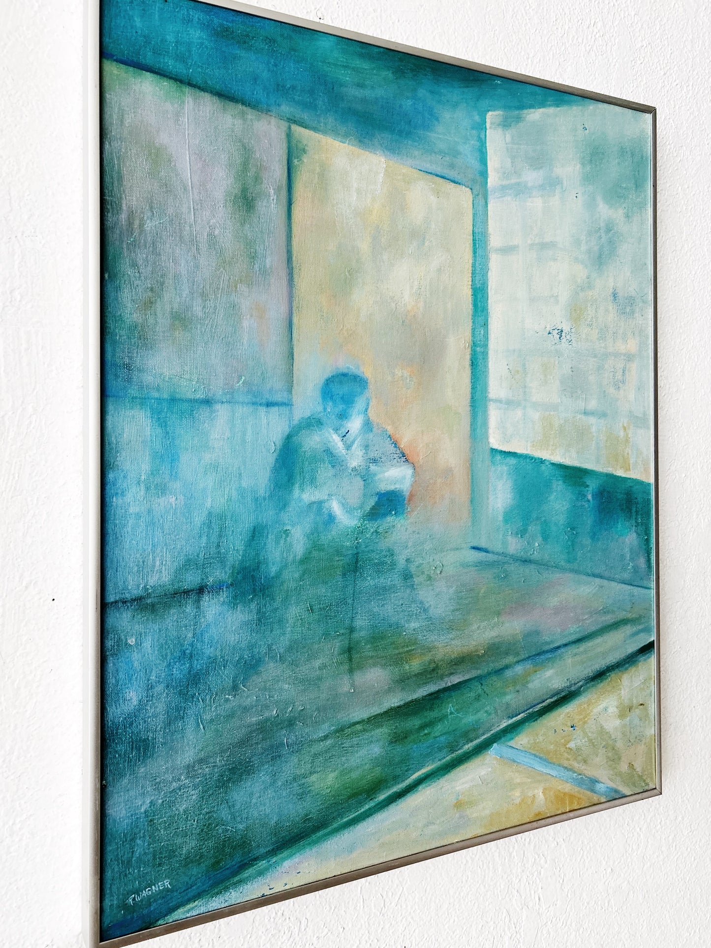 Mid Century Abstract Expressionist Painting