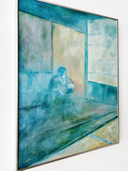 Mid Century Abstract Expressionist Painting