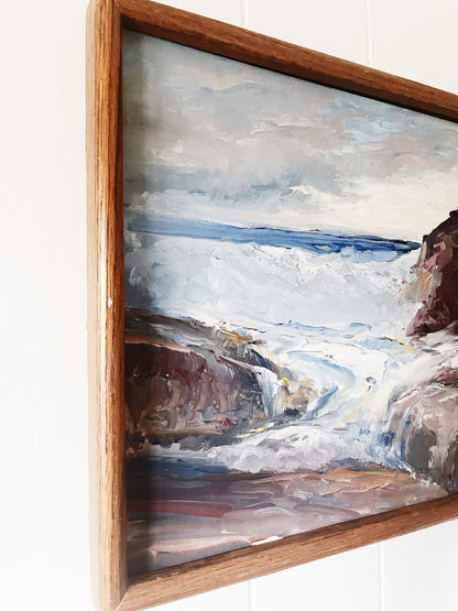 Vintage Seascape Painting