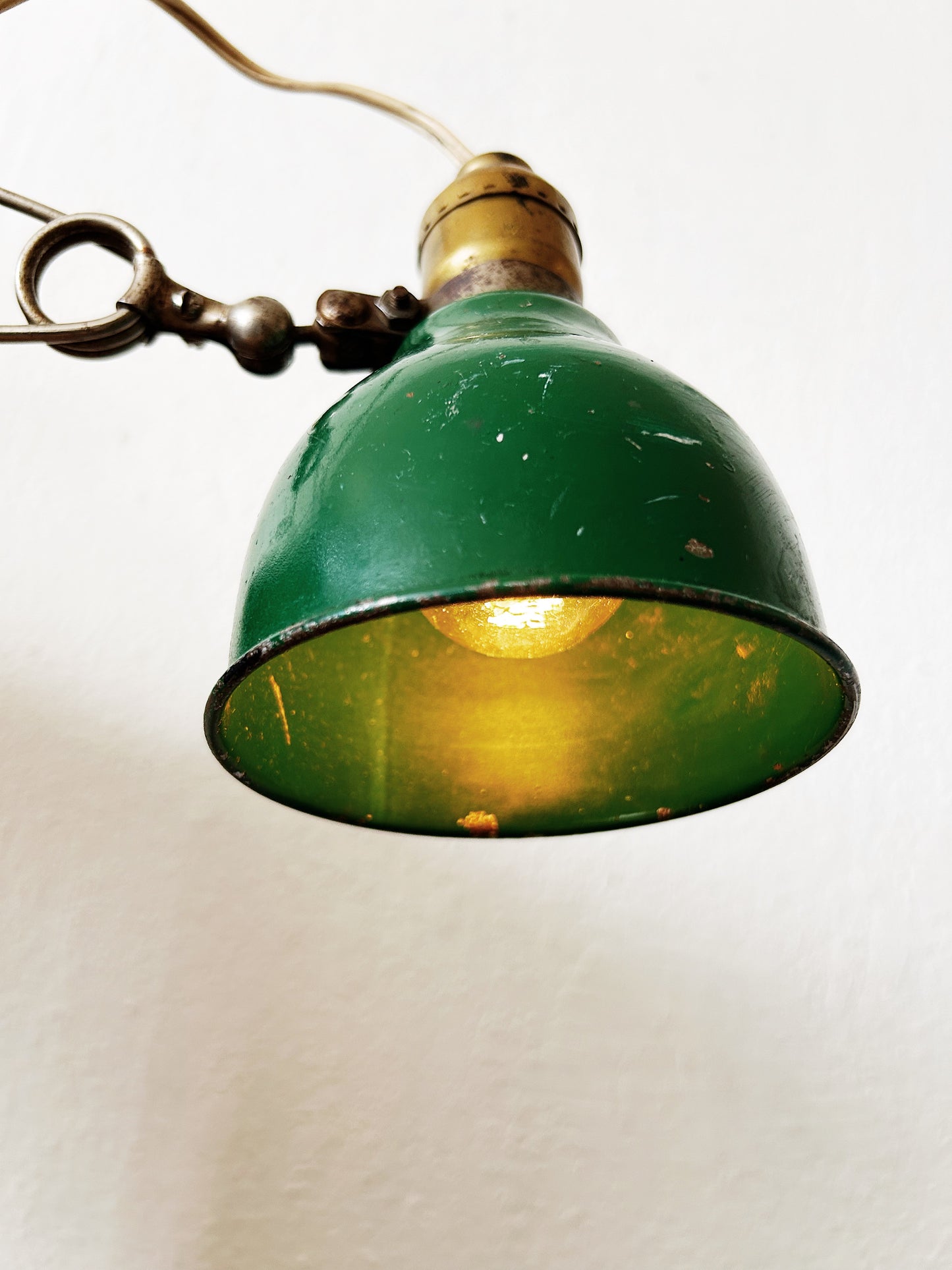 Antique Clamp Lamp