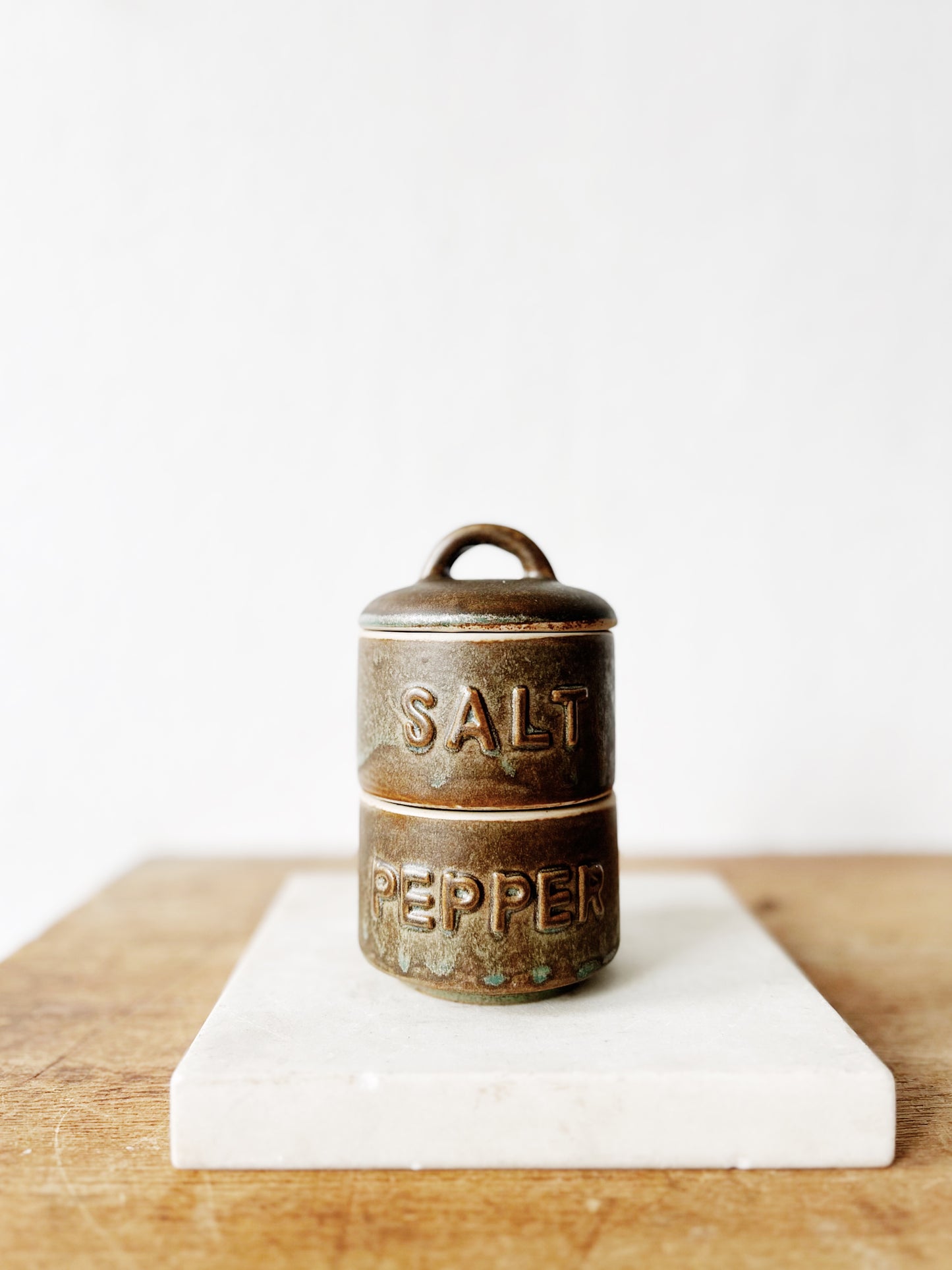 Vintage Ceramic Salt and Pepper