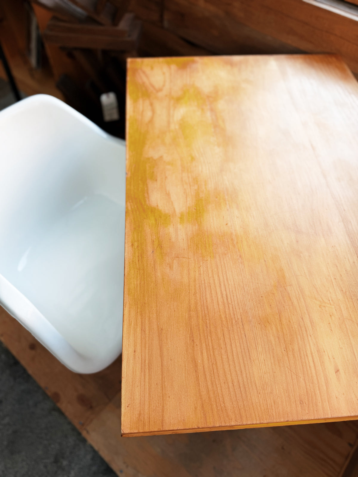 Handbuilt Low Trestle Table