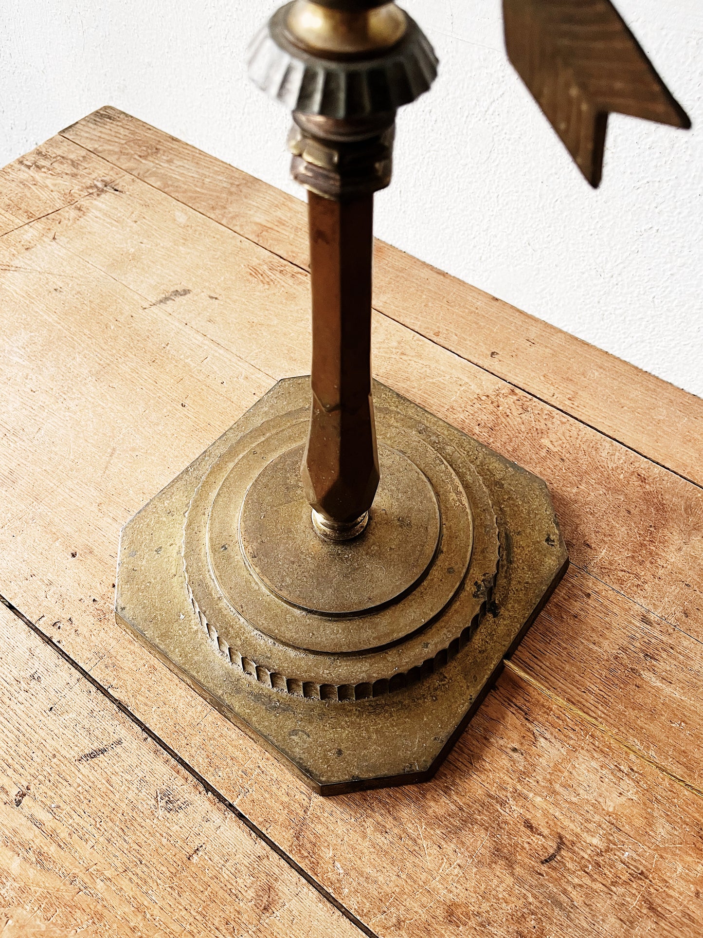 Art Deco Bridge Arm Lamp