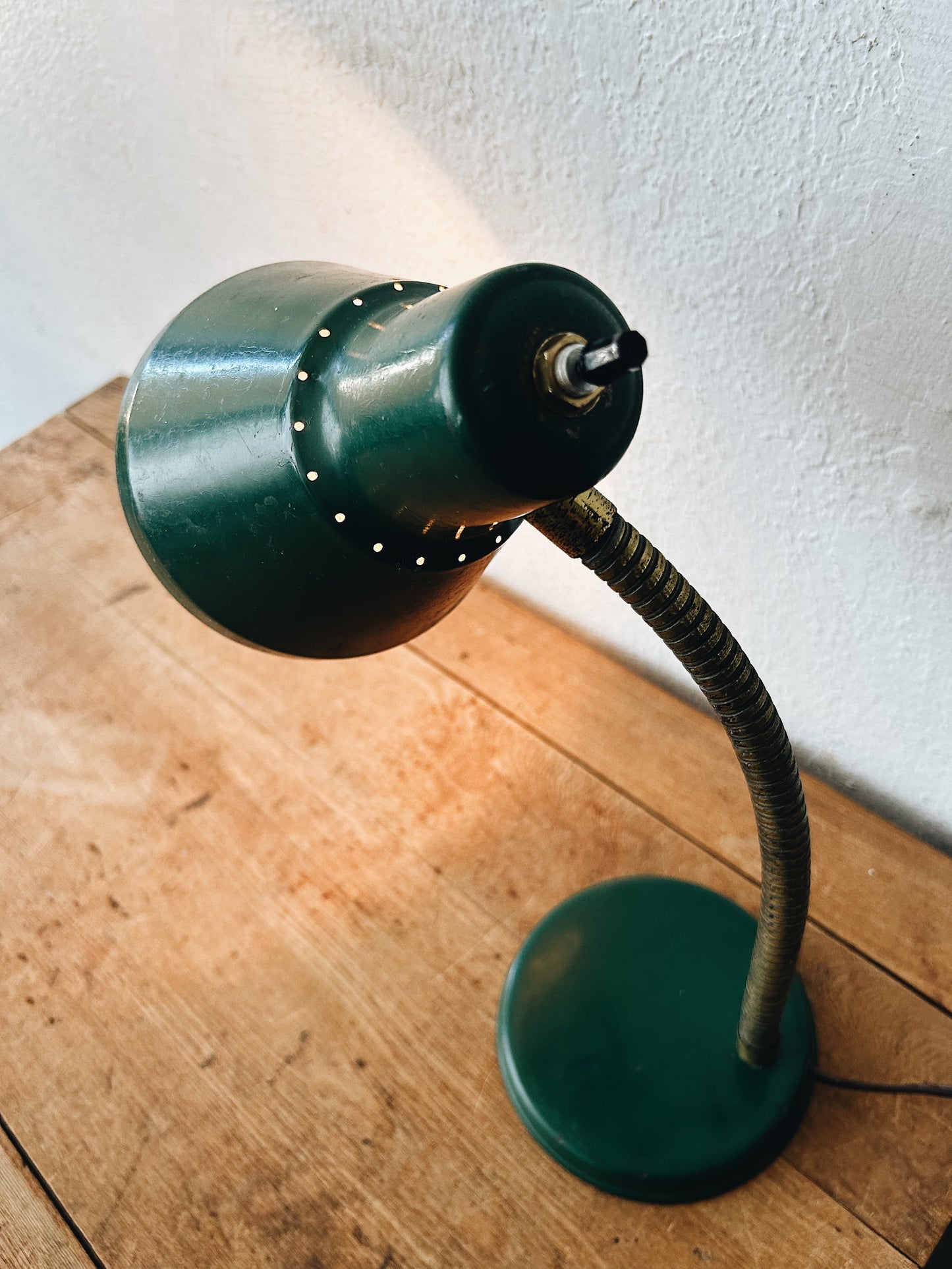 Vintage Industrial Gooseneck Lamp