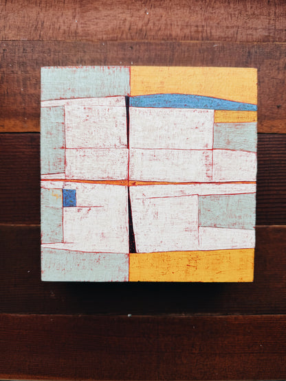 Hard Edge Abstract Painting