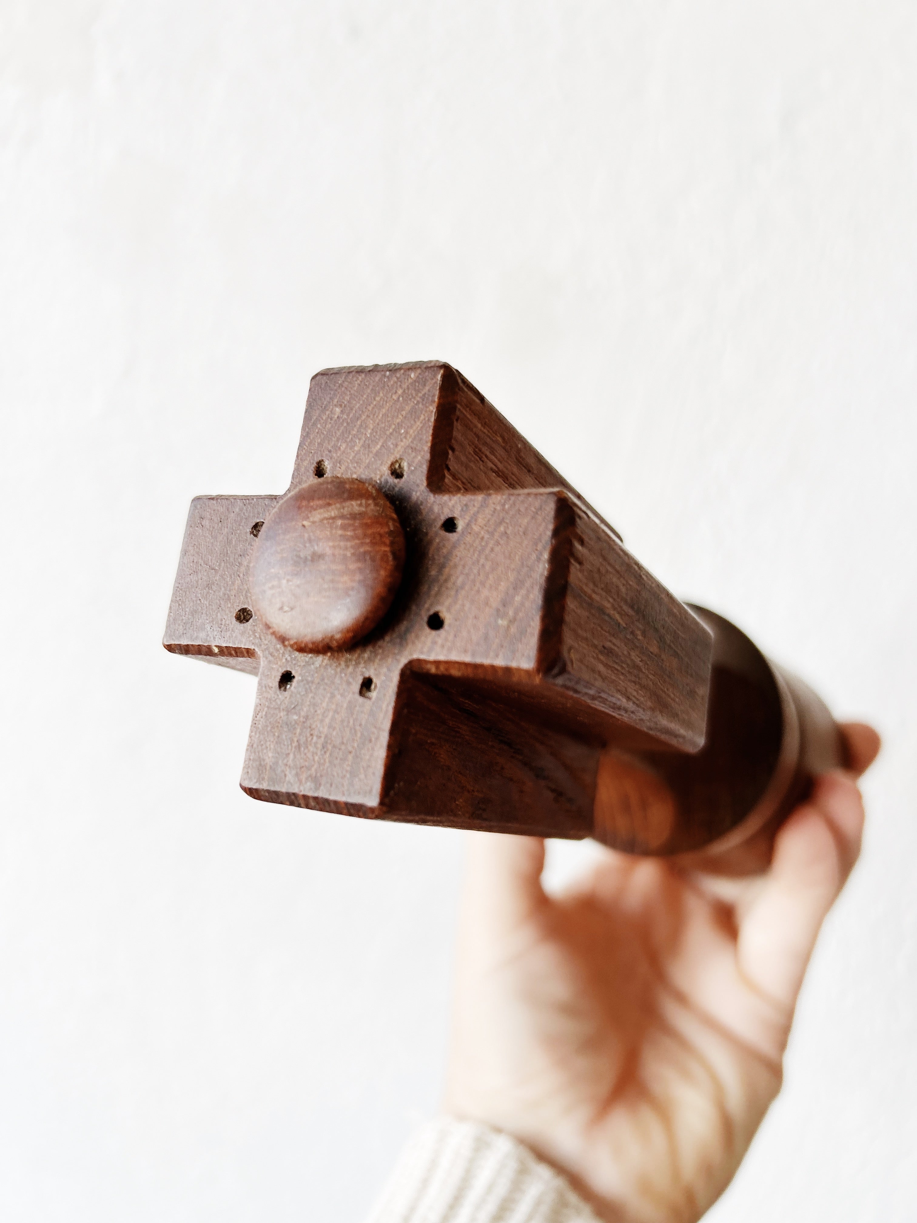 Vintage Dansk Chess King Pepper Mill - Thumbnail 5