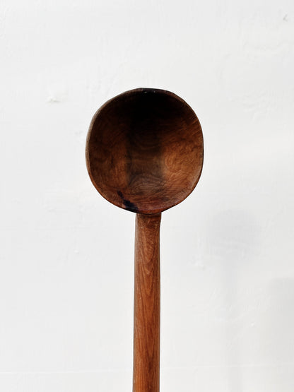Oversized Primitive  Wood Ladle