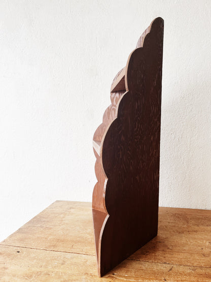 Folk Art Corner Shelf