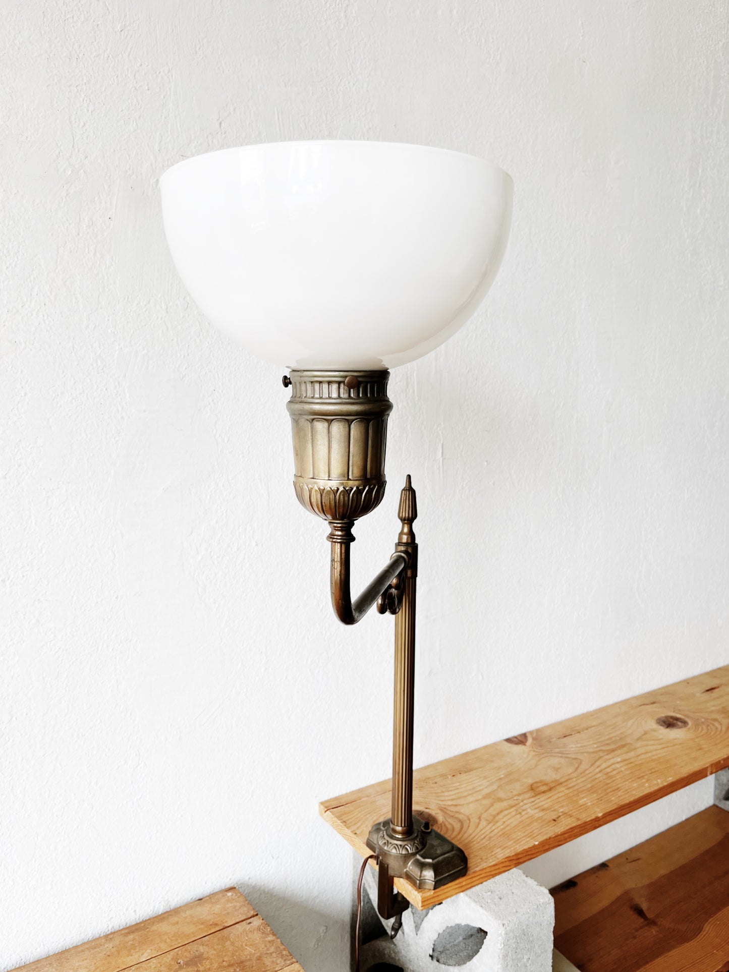 Antique Swing Arm Lamp