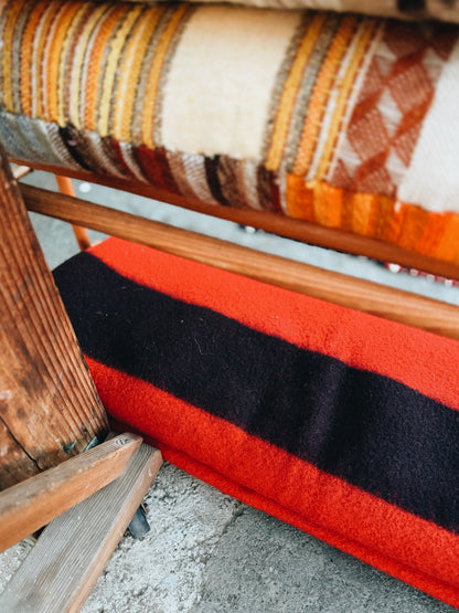 Vintage Wool Camp Blanket