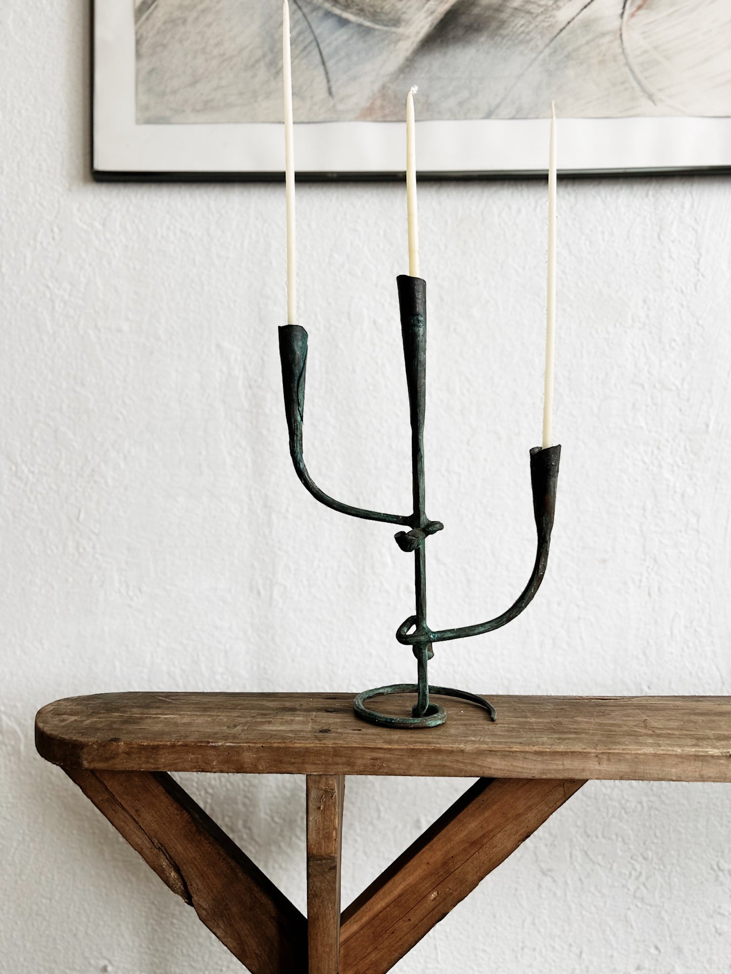 Primitive Wood Bench