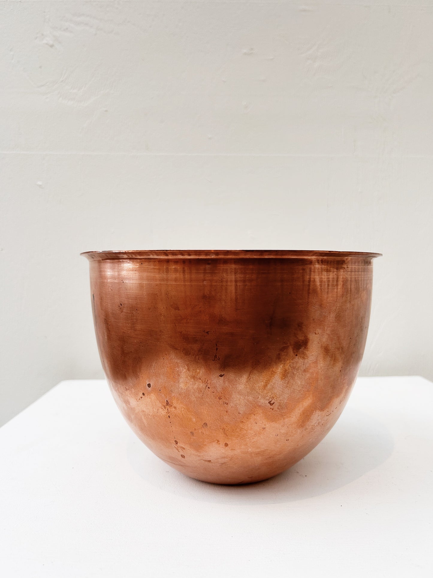 Vintage Solid Copper Bowl