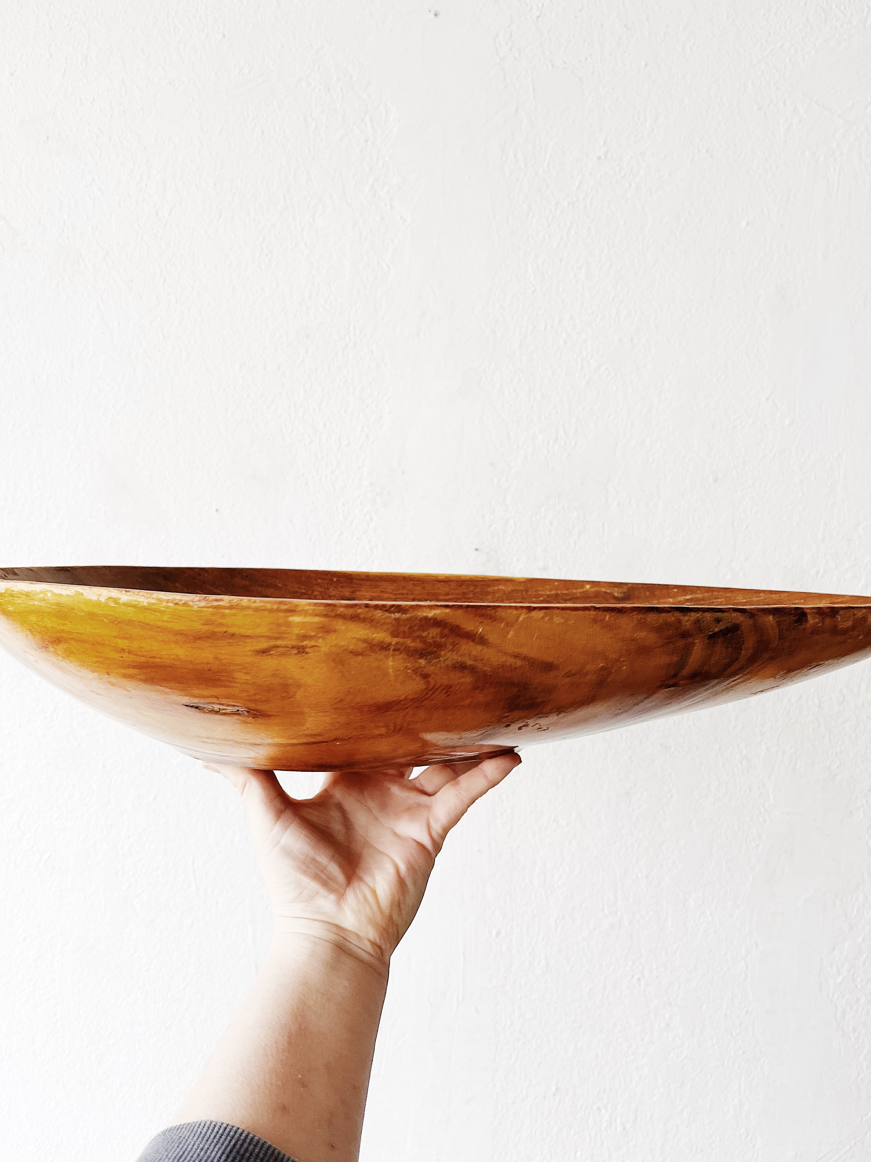 Giant Wood Teardrop Basket - Thumbnail 3