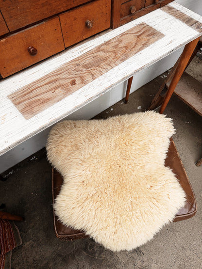 Vintage Wool Sheepskin