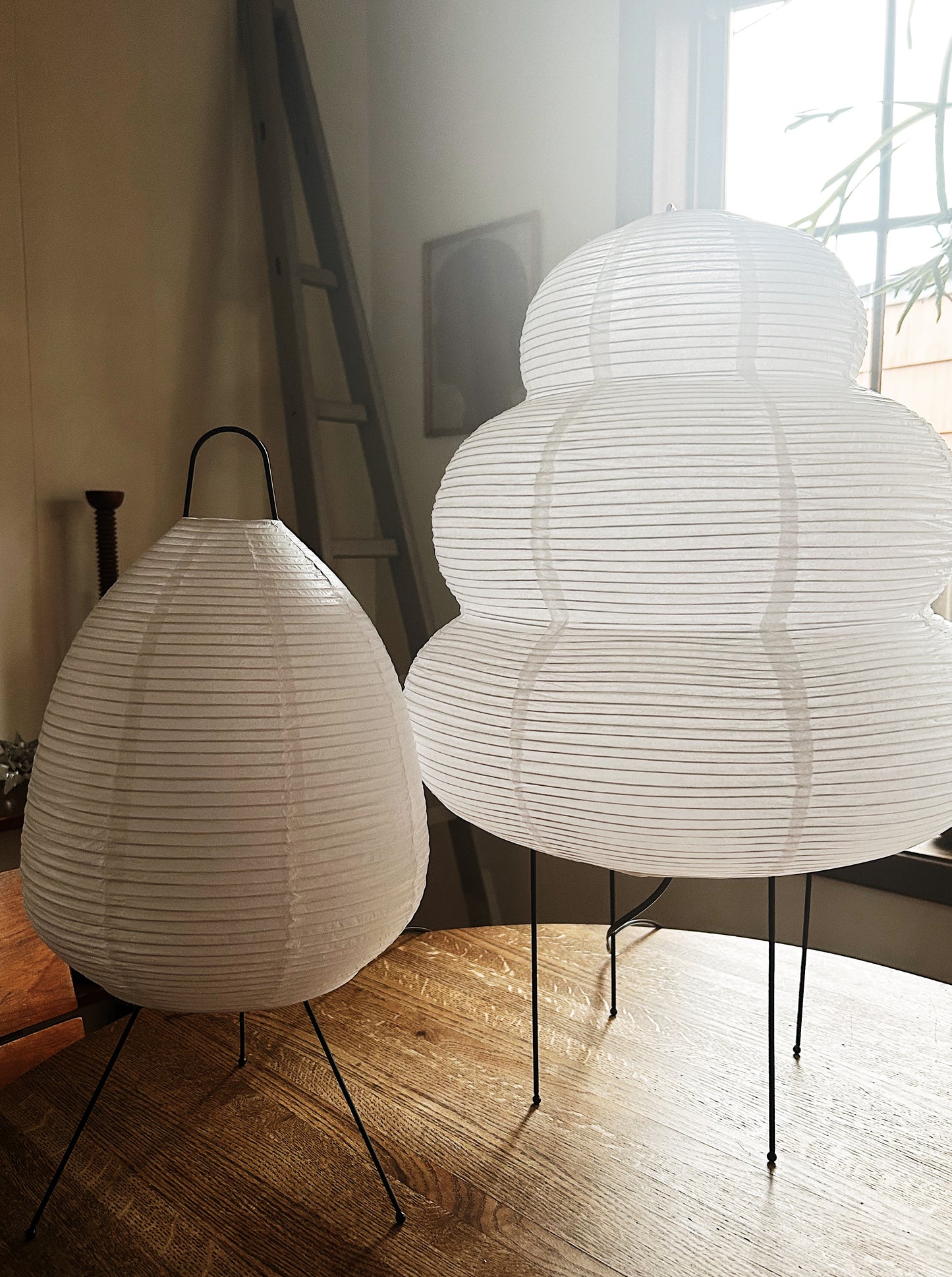 Akari Style Paper Lamps