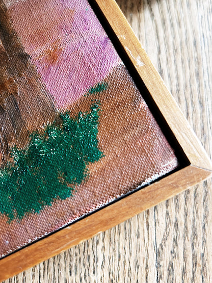 Vintage Framed Landscape