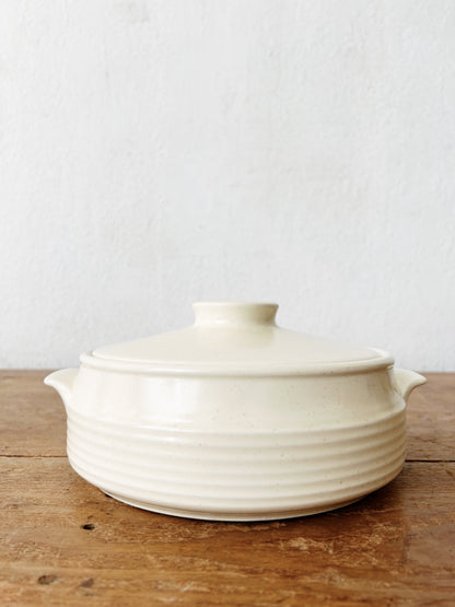 Mid Century Lidded Ceramic Dish
