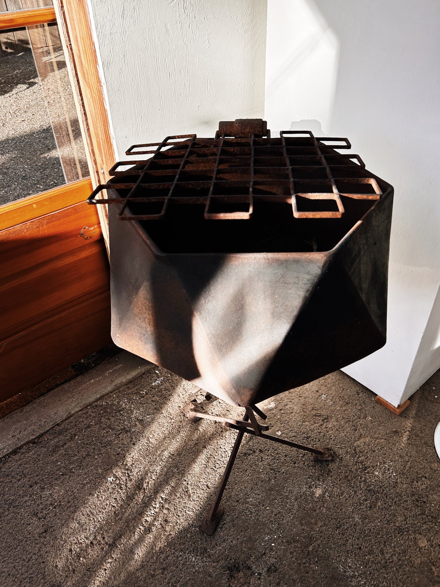 One of a Kind Brutalist Grill